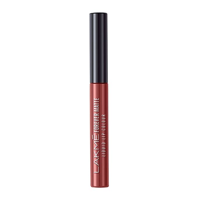 Lakme Forever Matte Liquid Lip Colour, Wine Touch, Long Lasting Liquid Lipstick, Lightweight & Comfortable - Smudge Proof, Non Transferable, 5.6 ml