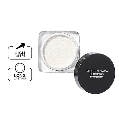 FACES CANADA Ultime Pro Eye Pigment - Gold 02, 1.8g | Shimmery Finish | Long-Lasting | Intense Pigment | Excellent Color Payoff | Smooth Application