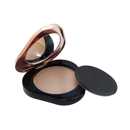 FACES CANADA 3 in 1 HD Matte Compact - Absolute Ivory 01, 8g | Compact + Foundation + Hydration | 8-Hour Stay | Soft Weightless Texture & Silky Coverage | Blends Easily