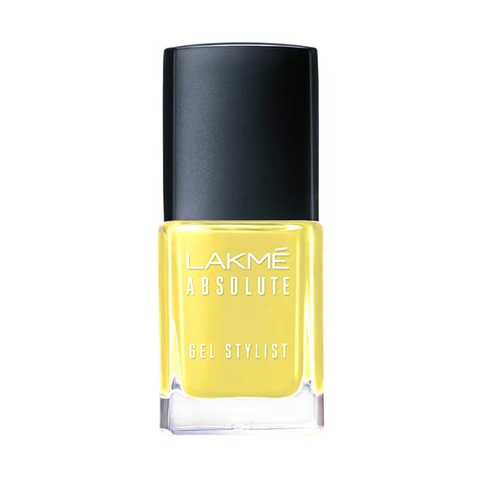 Lakmé Absolute Gel Stylist Nail Color, Clear Sky, 12ml