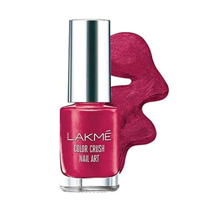 Lakme Color Crush Nailart M9, Fuschia, 6 ml