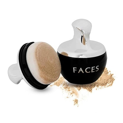 FACES CANADA Ultime Pro Mineral Loose Powder - Ivory Beige 02, 7g| Light-Medium Coverage | Soft Luminous Glow | Flawless Makeup Setting Powder | Silky Matte Finish