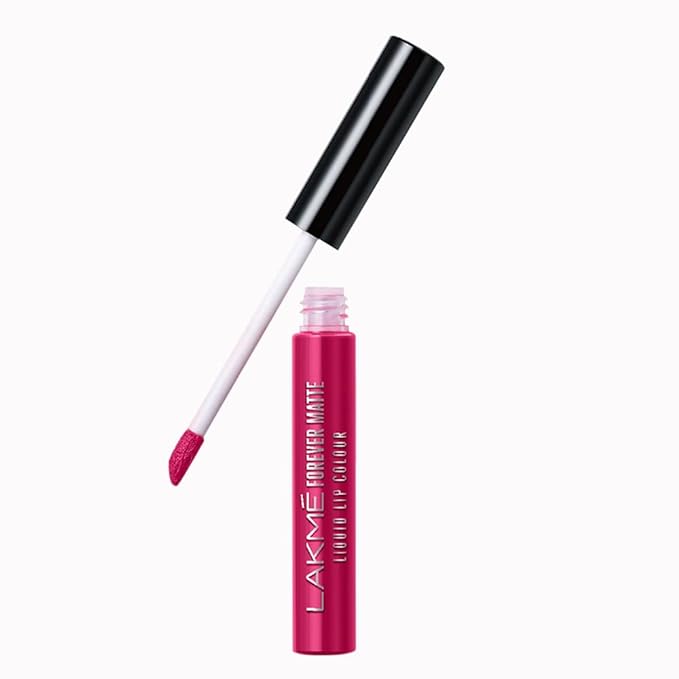 Lakme Forever Matte Liquid Lip Colour, Pink Trip, 5.6 ml