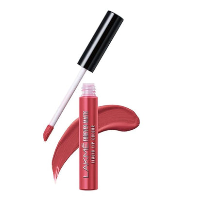 Lakme Forever Matte Liquid Lip Colour, Red Cherry, 5.6 ml