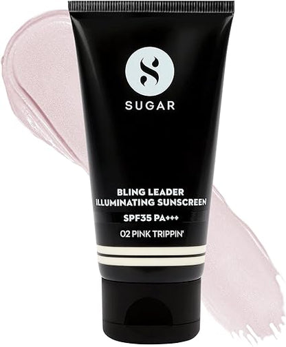 SUGAR Cosmetics Bling Leader Illuminating Sunscreen SPF35 PA+++ (Cream, 01 Gold Diggin, 50 gm)