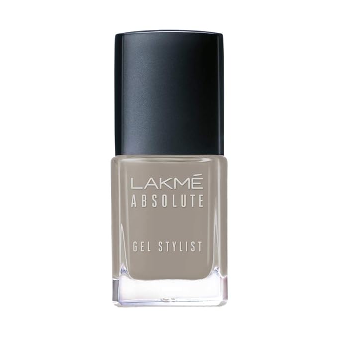 Lakme Absolute Gel Stylist Nail Color, 95 Snow Cone, 12ml