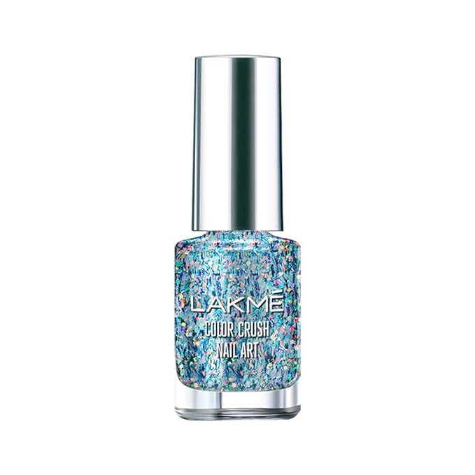 Lakme Color Crush Nailart M16, Mint Blue, 6 ml