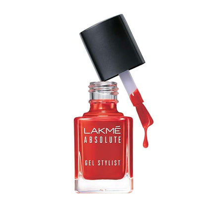 Lakmé Absolute Gel Stylist Nail Color, Pink Date, 12ml