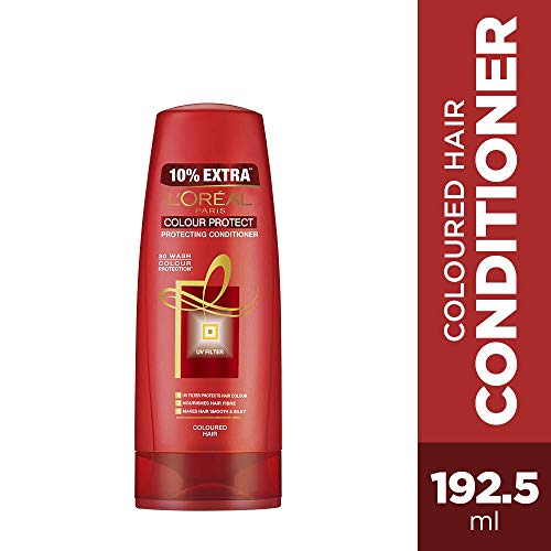 Pac of 2 L'Oreal Paris Color Protect Conditioner, 192.5ml (175ml+17.5ml) And L'Oreal Paris Color Protect Shampoo, 175ml (With 10% Extra)